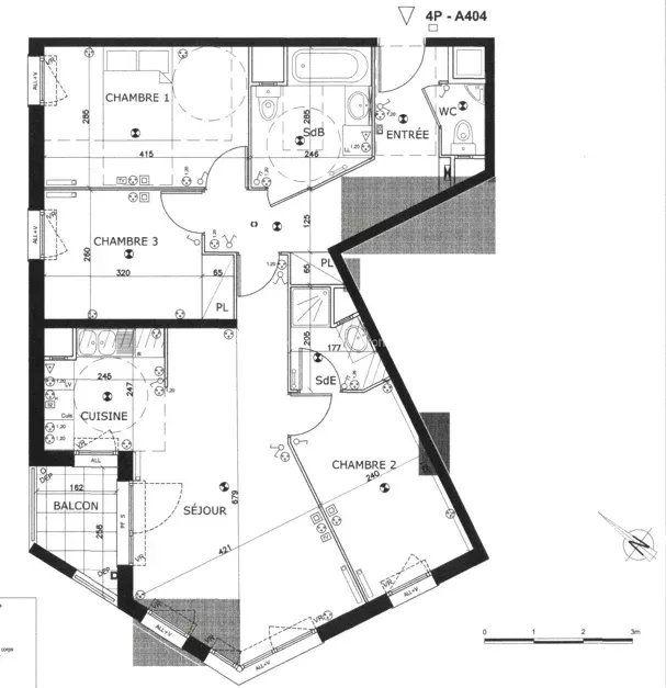 Appartement - 79 m² - 4 pièces