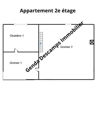 Appartement - 84 m² - 4 pièces