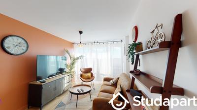 Chambre - 12 m² - 1 pièce