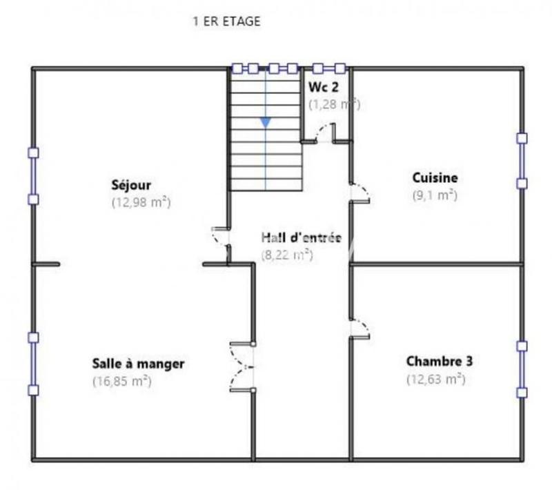 Maison - 103 m² - 5 pièces