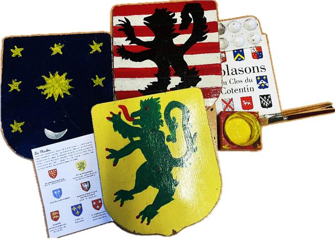 Atelier jeune public : "Fabrication d’un blason de chevalier"