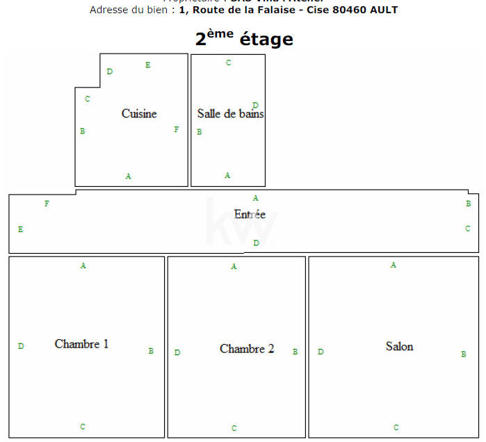 Appartement - 60 m² - 3 pièces