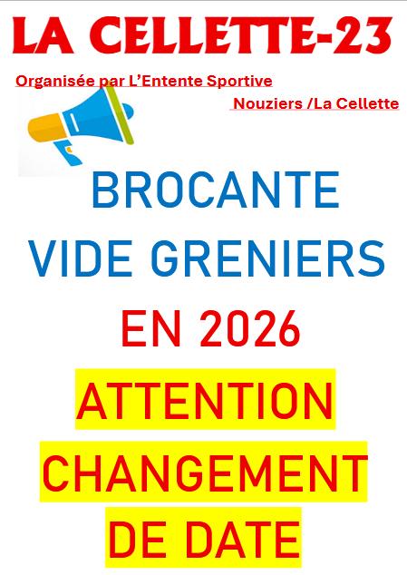 Brocante - vide -greniers la cellette