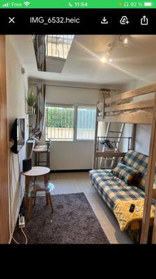 Studio - 15 m² - 1 pièce