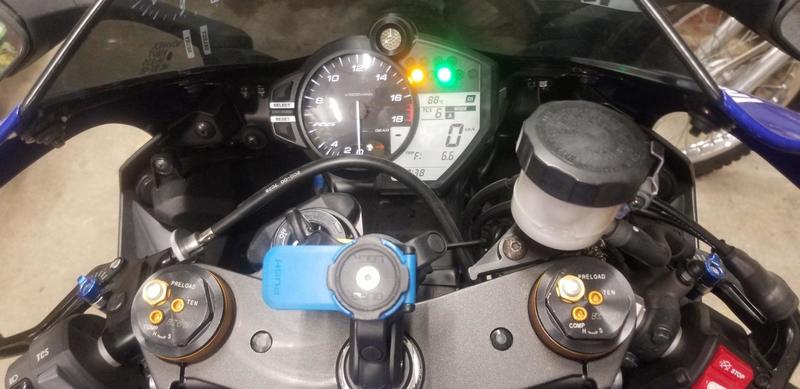 Yamaha R6 600 yamaha bleu 0600