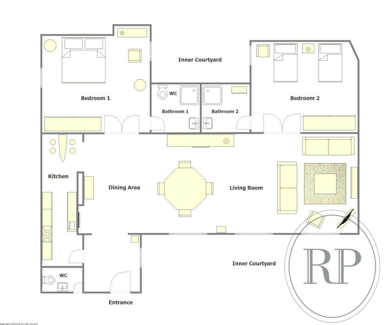 Appartement - 95 m² - 3 pièces