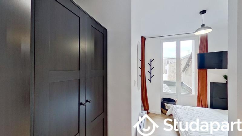 Chambre - 12 m² - 1 pièce