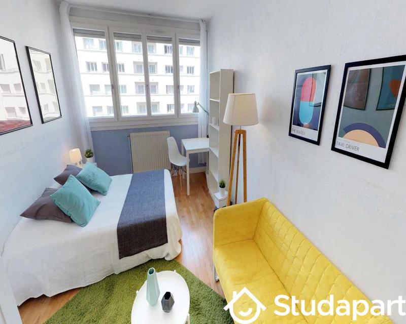 Chambre - 60 m² - 1 pièce