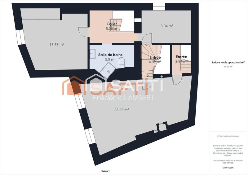 Maison - 204 m² - 7 pièces