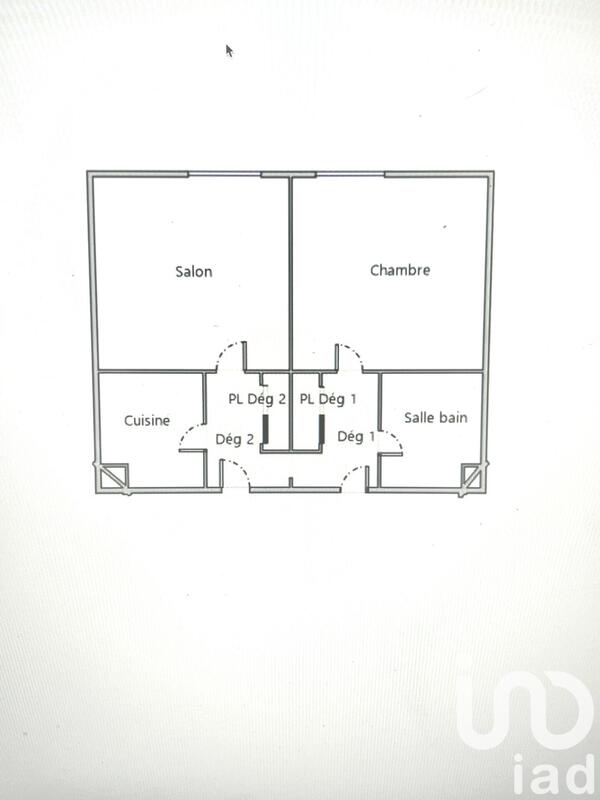 Appartement - 39 m² - 2 pièces