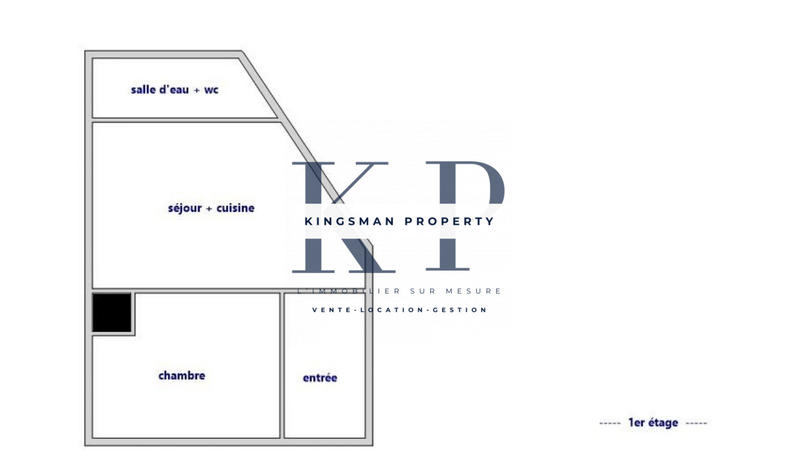 Appartement - 27 m² - 2 pièces