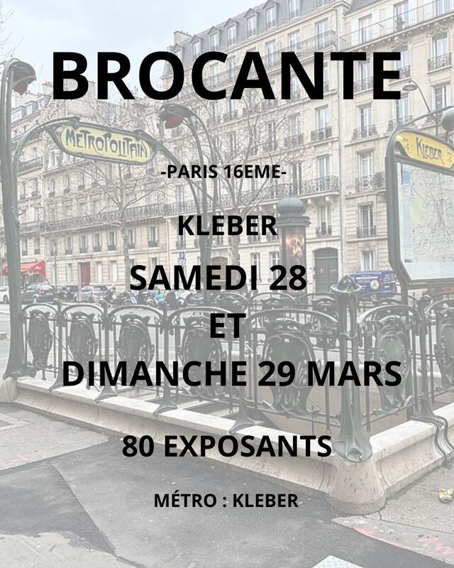 Brocante professionnelle kleber