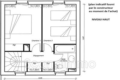 Maison - 73 m² - 4 pièces