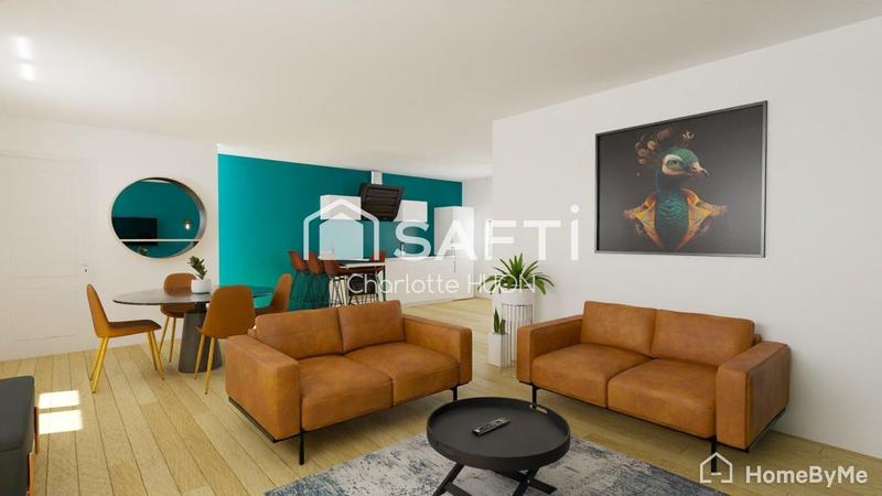 Maison - 66 m² - 5 pièces