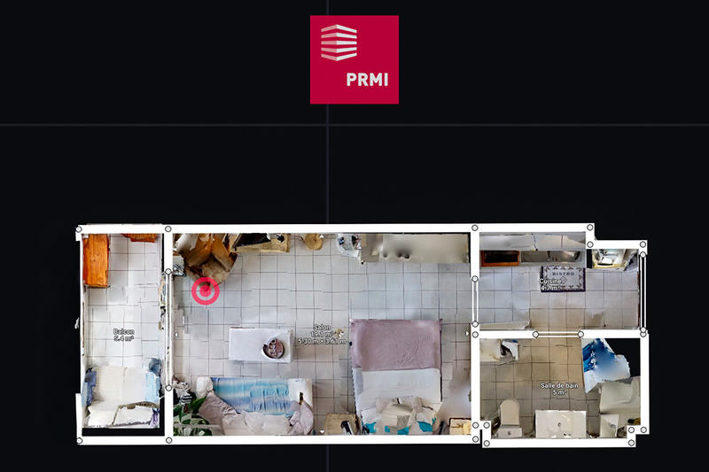 Appartement - 27 m² - 1 pièce