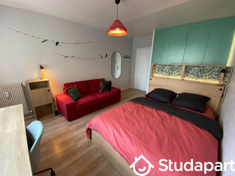 Chambre - 17 m² - 1 pièce