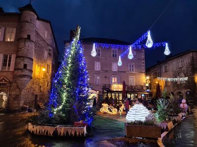 Lancement des illuminations de Noël
