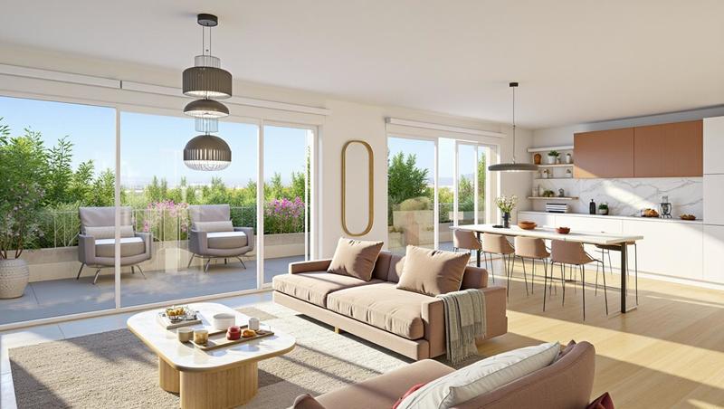 Appartement - 37 à 73 m² - 2 à 4 pièces