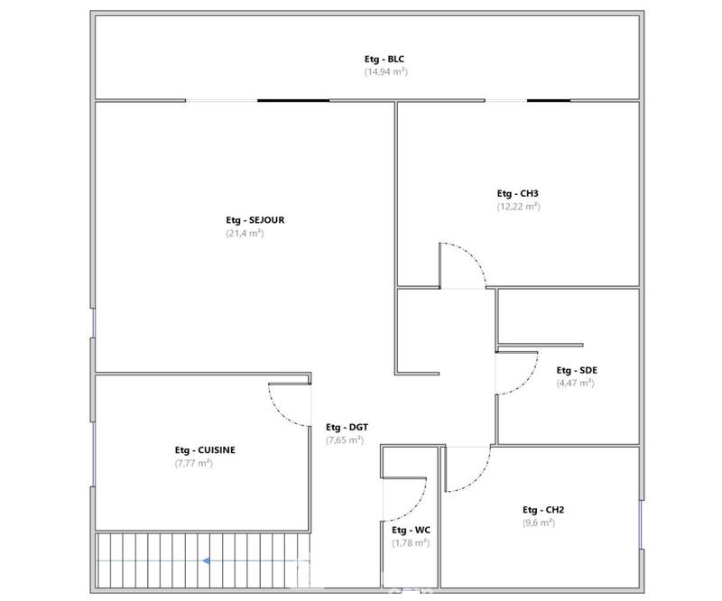 Maison - 130 m² - 6 pièces
