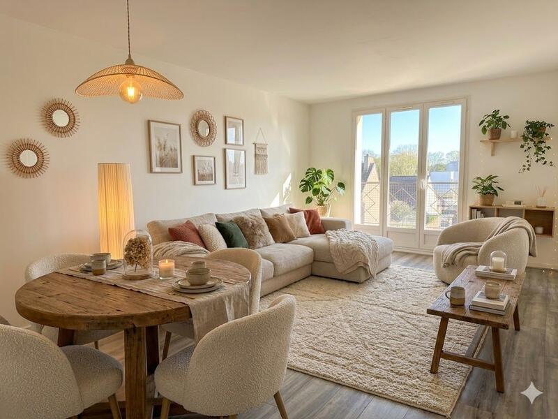 Appartement - 48 m² - 2 pièces