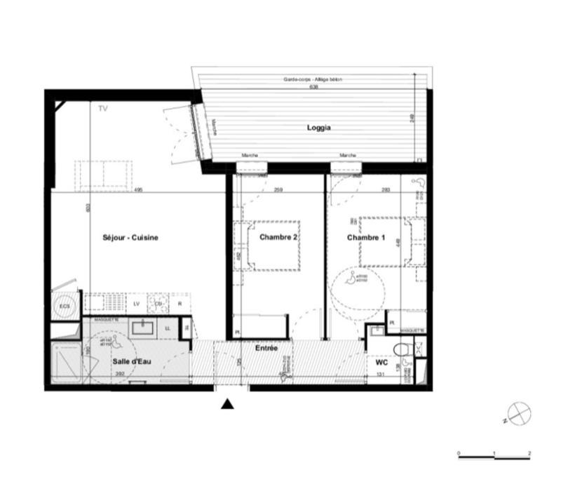 Appartement - 67 m² - 4 pièces