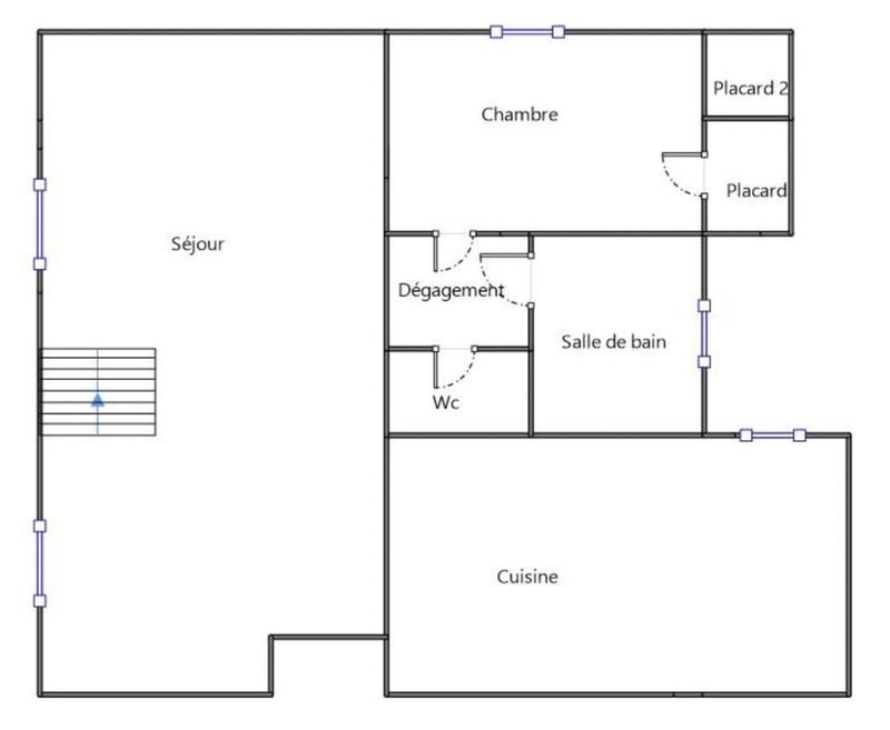 Appartement - 100 m² - 4 pièces