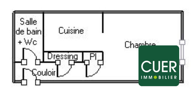 Appartement - 30 m² - 1 pièce