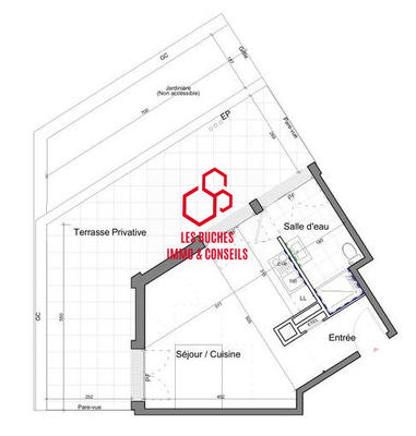 Appartement - 31 m² - 1 pièce
