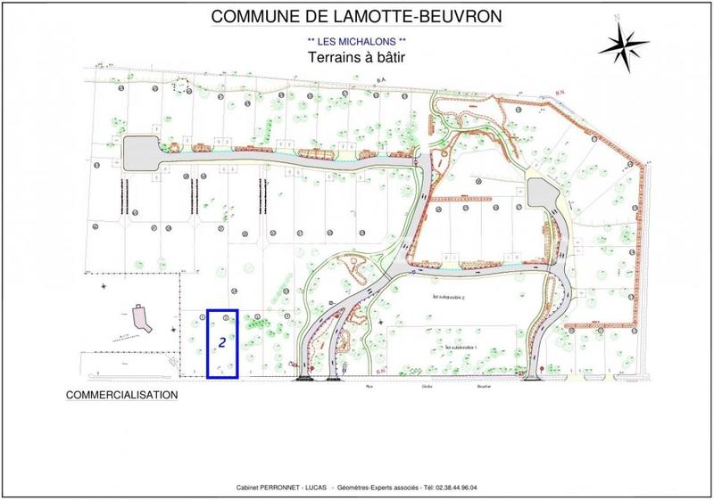 Terrain constructible - 615 m²