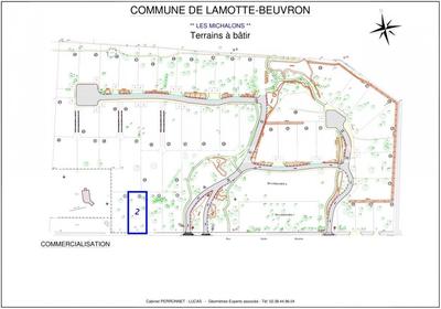 Terrain constructible - 615 m²