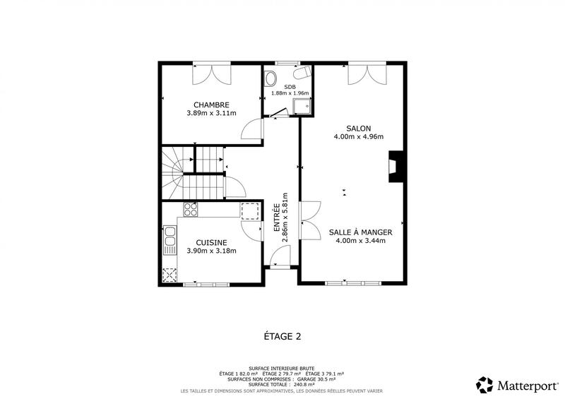 Maison - 125 m² - 7 pièces