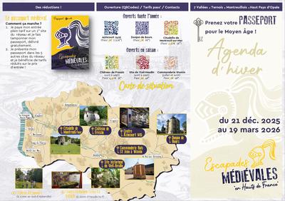 Agenda d'Hiver Escapades Médiévales en Hauts de France