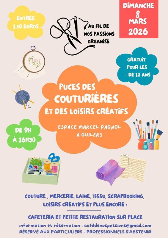 Puces des couturières et des loisirs créatifs