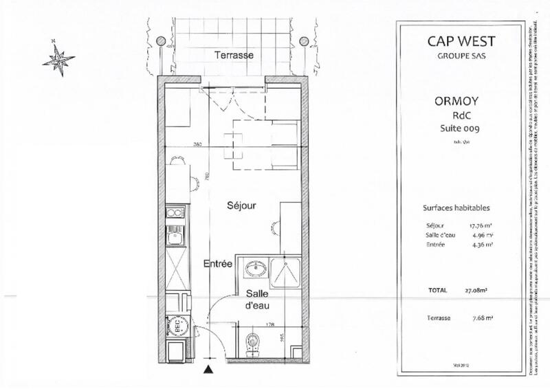Appartement - 27 m² - 1 pièce