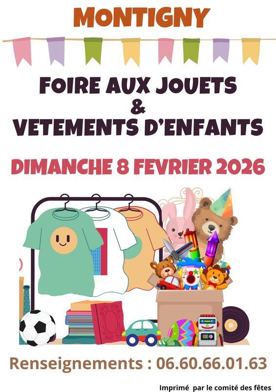 Foire aux jouets et vêtements d'enfants