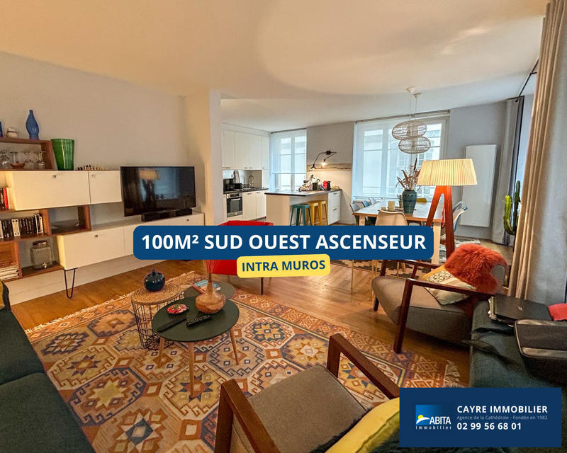 Appartement - 101 m² - 3 pièces