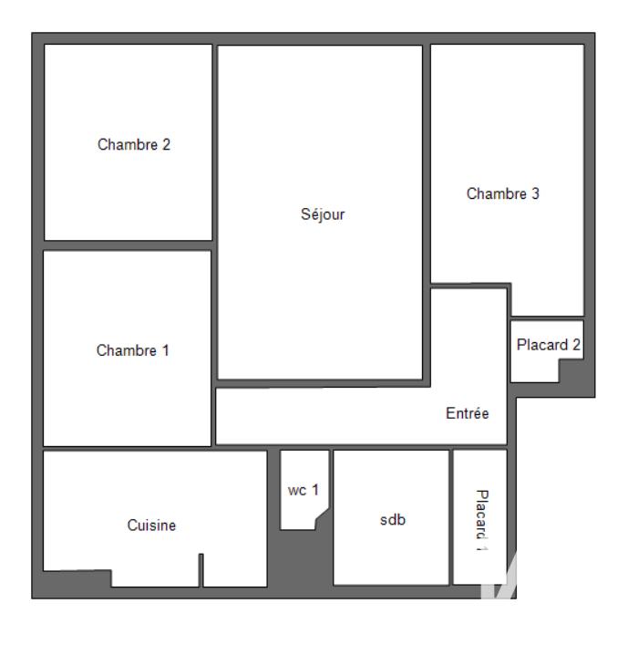 Appartement - 79 m² - 4 pièces