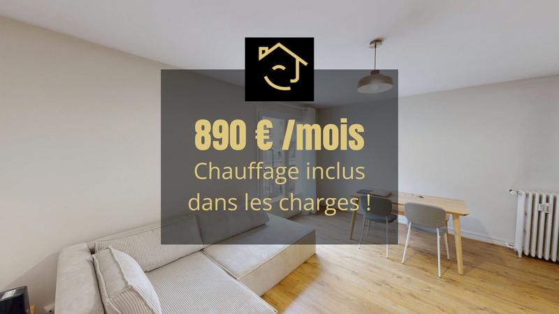 Appartement - 56 m² - 3 pièces