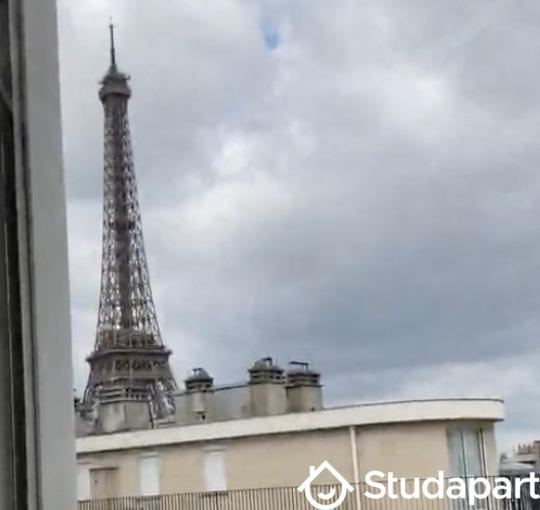 Chambre - 17 m² - 1 pièce