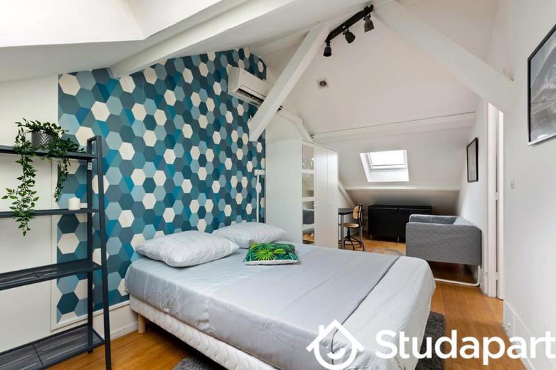 Chambre - 12 m² - 1 pièce