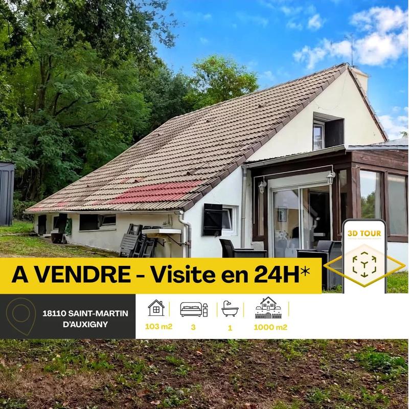 Maison - 103 m² - 4 pièces