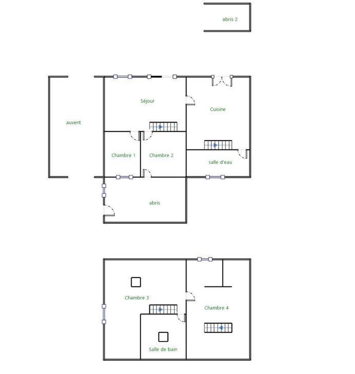Maison de campagne - 160 m² - 5 pièces