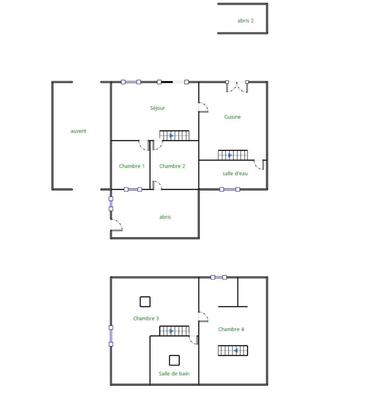 Maison de campagne - 160 m² - 5 pièces