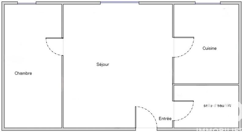 Appartement - 29 m² - 2 pièces