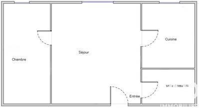 Appartement - 29 m² - 2 pièces