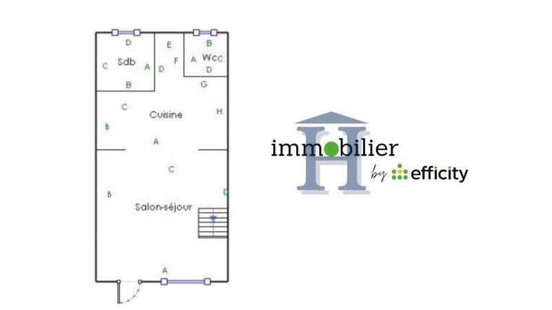 Maison - 75 m² - 3 pièces