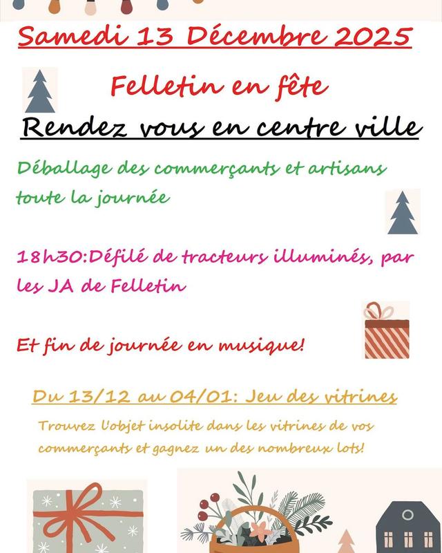 Marché de Noël - Felletin