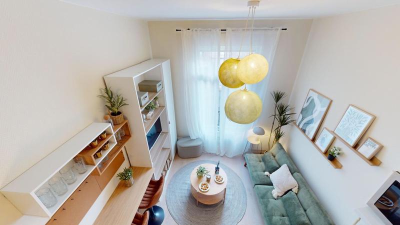 Studio - 16 m² - 2 pièces