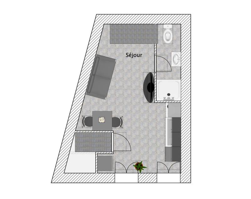 Maison - 67 m² - 3 pièces