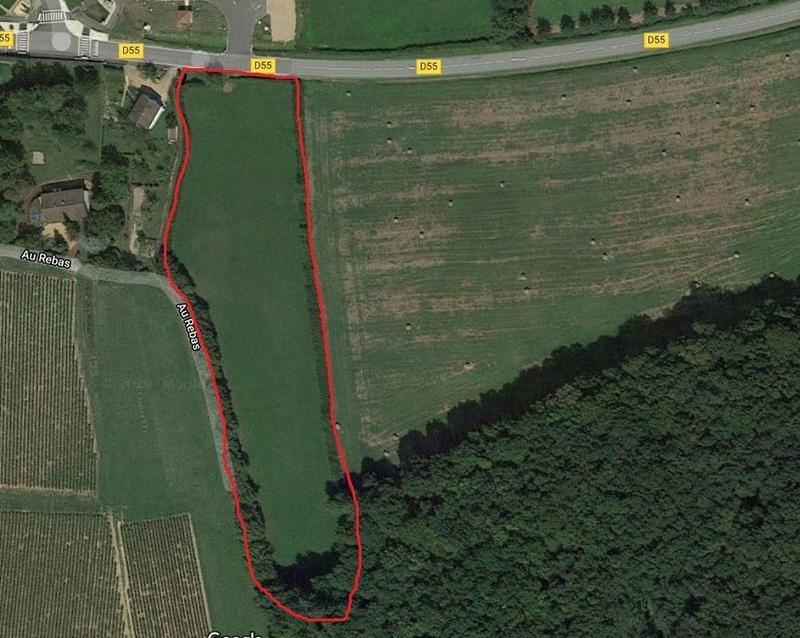 Terrain constructible - 9 344 m²